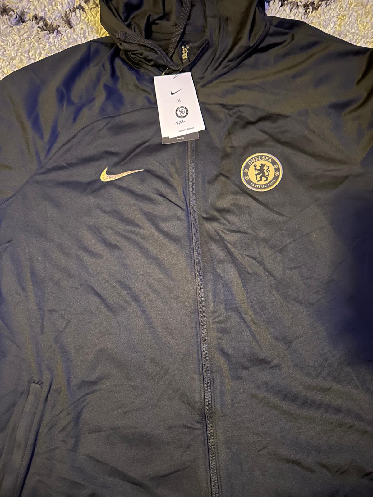 Nike Bomber Zip Up Jacket Soccer Football Club